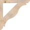 Ekena Millwork Funston Slat Smooth Bracket, Douglas Fir, 3 1/2"W x 38"D x 38"H BKT04X38X38FST06SDF - alternate 4